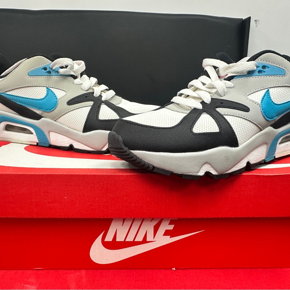 Nike Sneakers in Black, White, and Blue